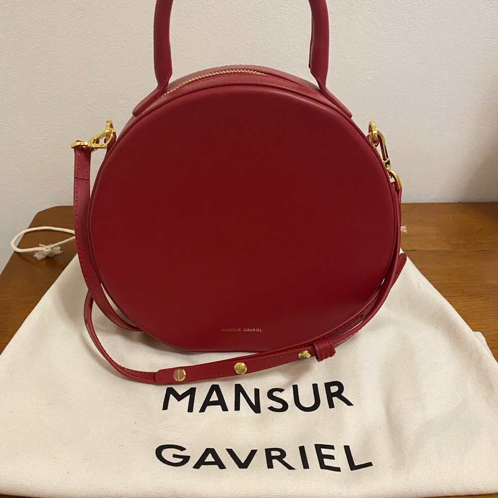 Mansur Gavriel calf circle crossbody purse - Picture 4 of 14